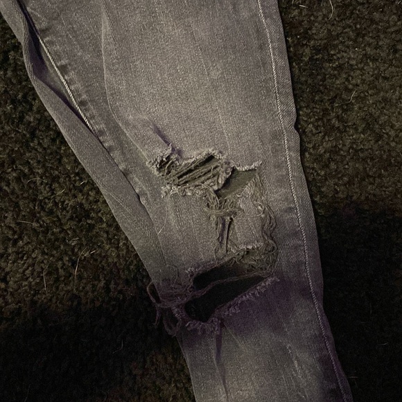 Black Ripped Jeans - Picture 3 of 4